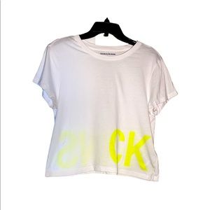 CK Jeans crop top